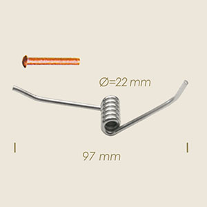 838 - ARC PENTRU CLESTE  CON RIVETTI