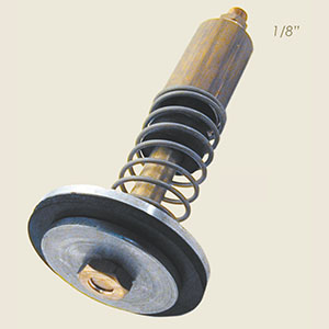 843-A - KIT FUNGO PNEUMATICO VALVOLA TONDA ASPIRAZIONE 2" HM