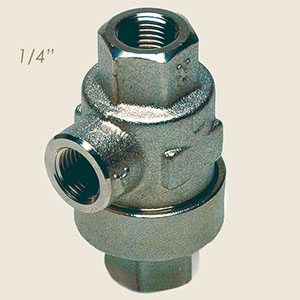 848 - SCARICO RAPIDO 1/4"F 1/4"F