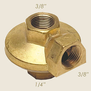 849 - SCARICO RAPIDO 1/4"F 3/8"F