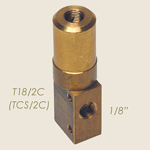 861-B - VALVA 2 VIE 1/8" (TCS/2C) T18/2C