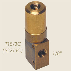 861-C - VALVA 3 VIE 1/8" (TCS/3C) T18/3C