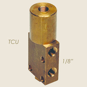 863 - VALVA 1/8" (TCU) TCU8