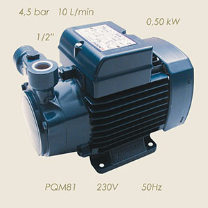 920-M81-50 - POMPA PEDROLLO PQM81 230/1/50 1/2"-1/2"