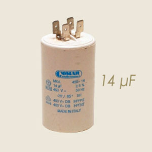 921-AA - CONDENSATOR PENTRU POMPA 14 MICROFARAD