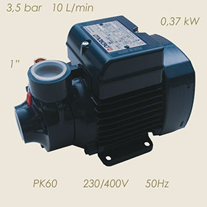 921-T60-50 - POMPA PEDROLLO PK60 230/400/3/50 1"-1"