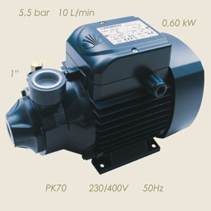 921-T70-50 - POMPA PEDROLLO PK70 230/400/3/50 1"-1"