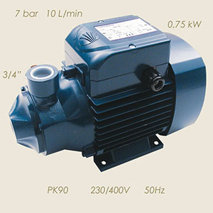 921-T90-50 - POMPA PEDROLLO PK90 230/400/3/50 3/4"-3/4"