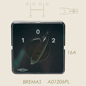 924 - COMUTATOR BIPOLAR BREMAS A1206PL