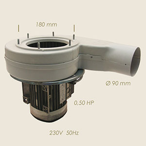 939-AC - MOTOR ASPIRANT COMPLETO TAVOLO HP 0,5 Ø 180 220/1/50