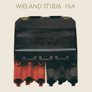 941-A - PRIZA WIELAND ST 18/6 15 A CON GANCIO