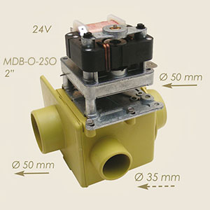 992-G-24 - VALVA EVACUARE APA 2" NORMALMENTE APERTA 24 V MDB-O-2SO